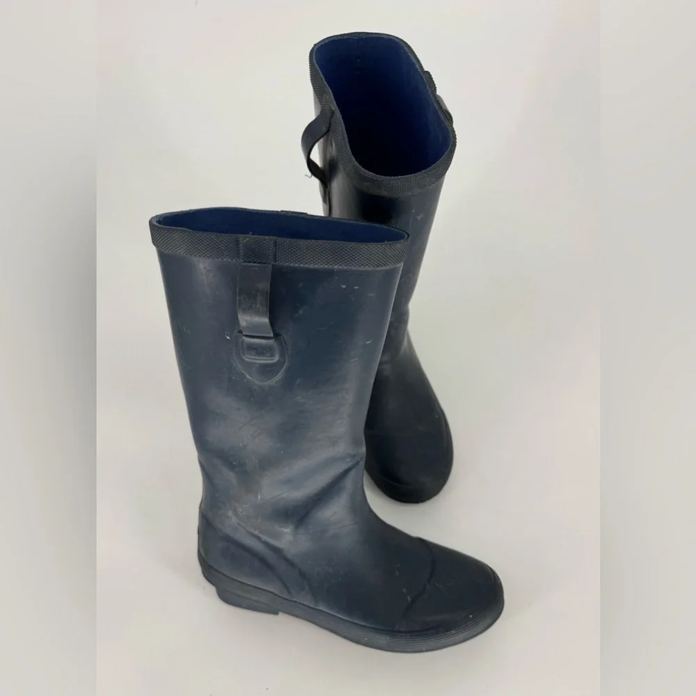 LL Bean Kids Wellie Puddle Stomper Tall Rain Boots